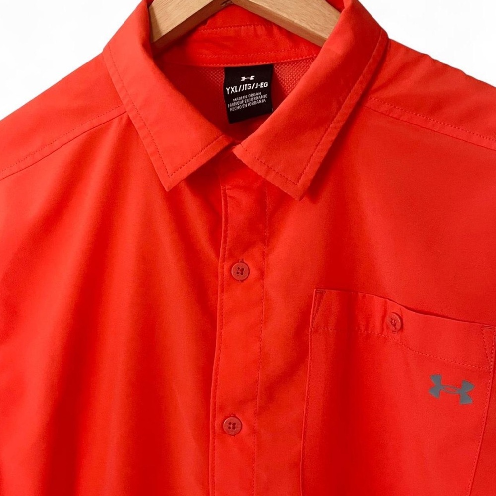 Under Armour Boy’s Button-Up Shirt - Picture 4 of 4